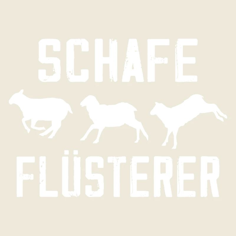 Schafe Flüsterer Lamm Kalb Geschenk