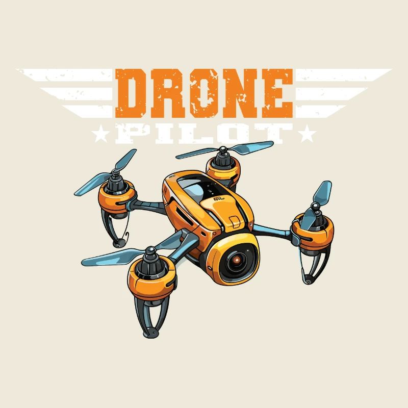 Drone Pilot Drones Copter FPV UAS Pilot Drone