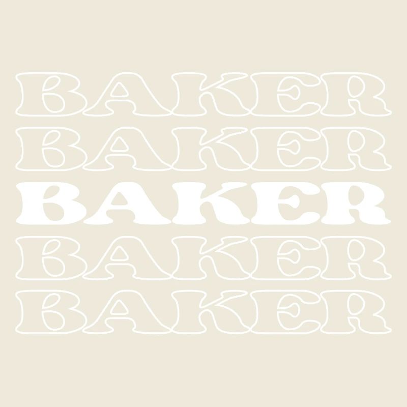 Bäcker Bäcker Konditor Backwerk Arbeiter Teig