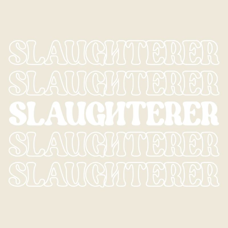 Schlachter Metzger Fleischschneider Fleischverarbeiter