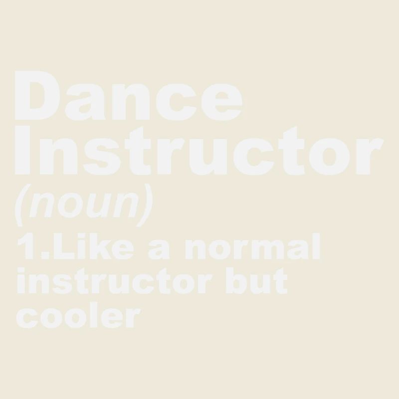 Définition de professeur de danse