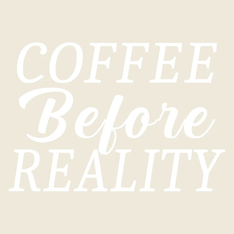 Le café avant la réalité