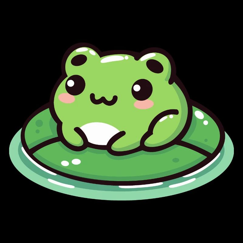 Grenouille sur Lilypad : Tout simplement adorable