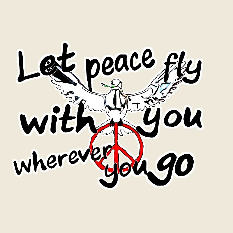 Let peace fly with you
