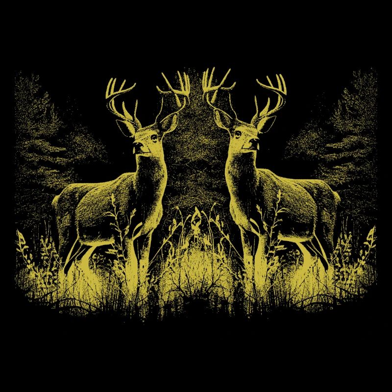 Hirsch Hirsche Wild Rotwild Rehbock