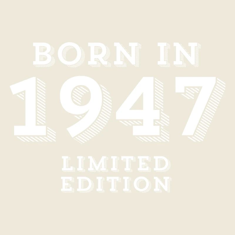 1947, année de naissance, 77 ans