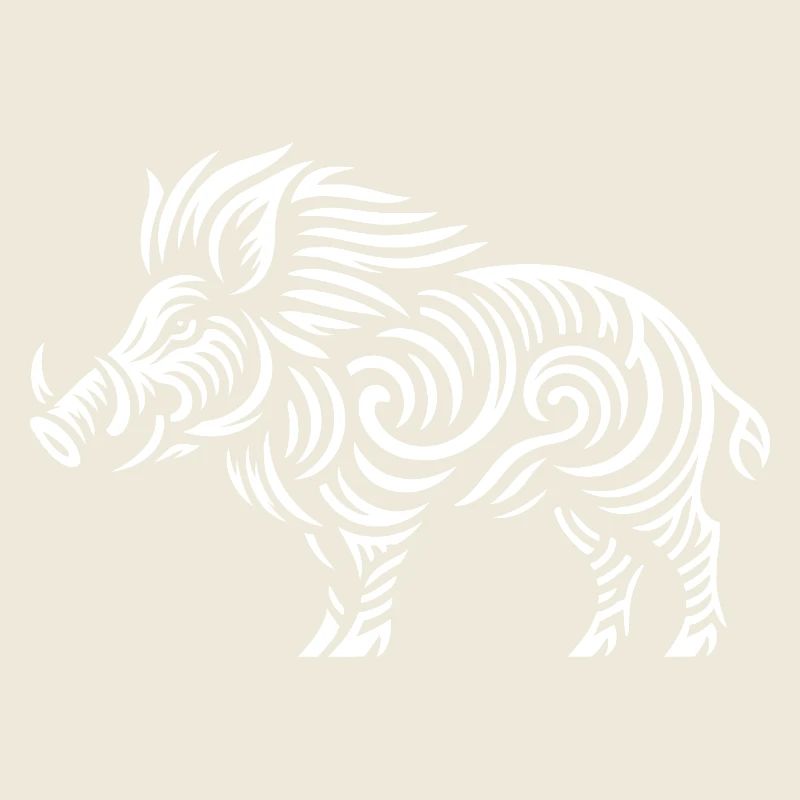 Sanglier Tribal