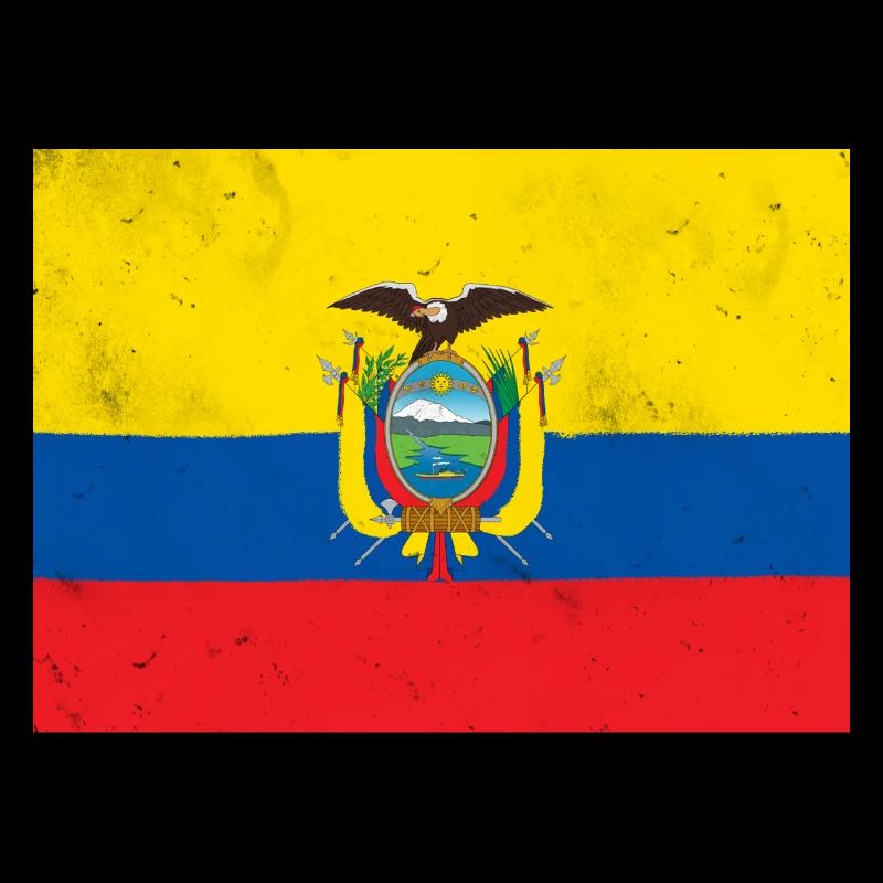 Flagge von Ecuador – Andengeist