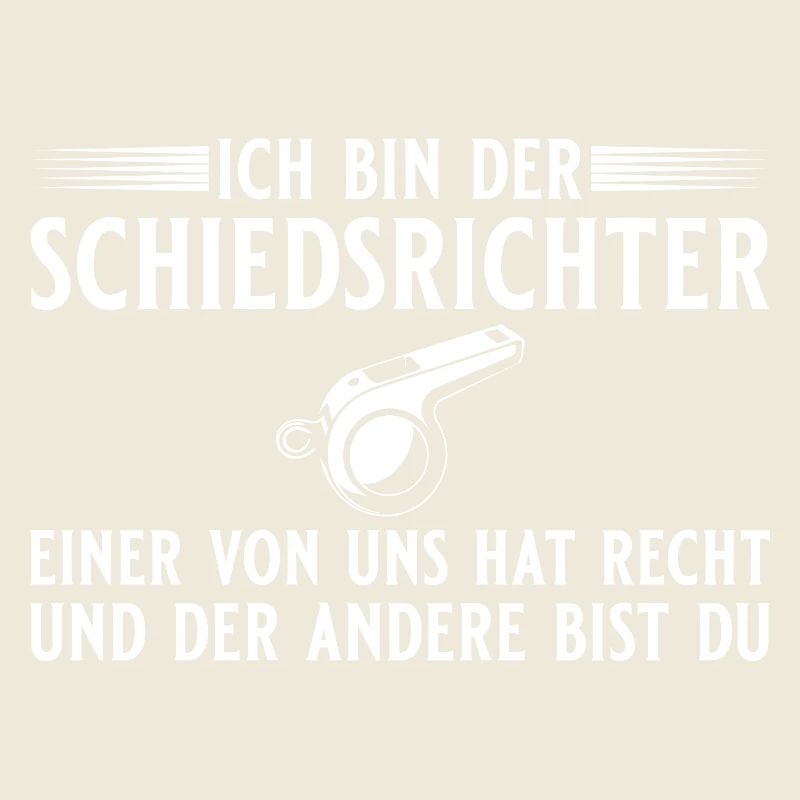 Schiedsrichter Einer hat recht - Schiri