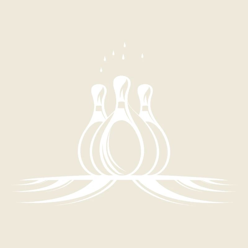 Bowling Pins Sketch