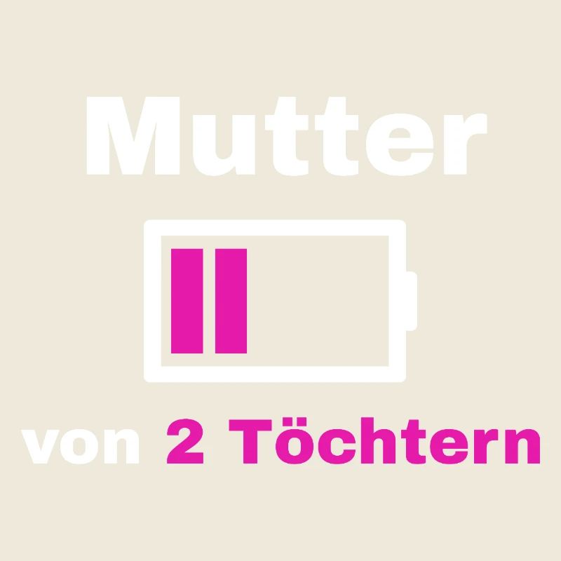 Mutter Tochter Spruch Stolz Mama 2 Kinder Geschenk