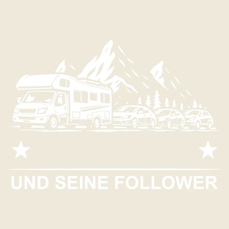 Bergroute mit Followers