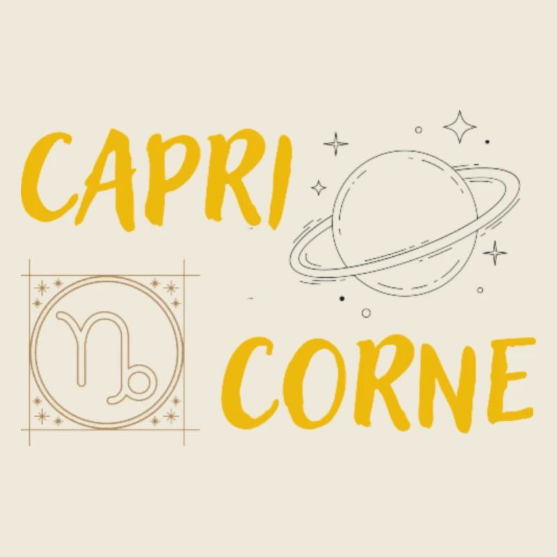 Impressionnant capricorne - Le signe astro