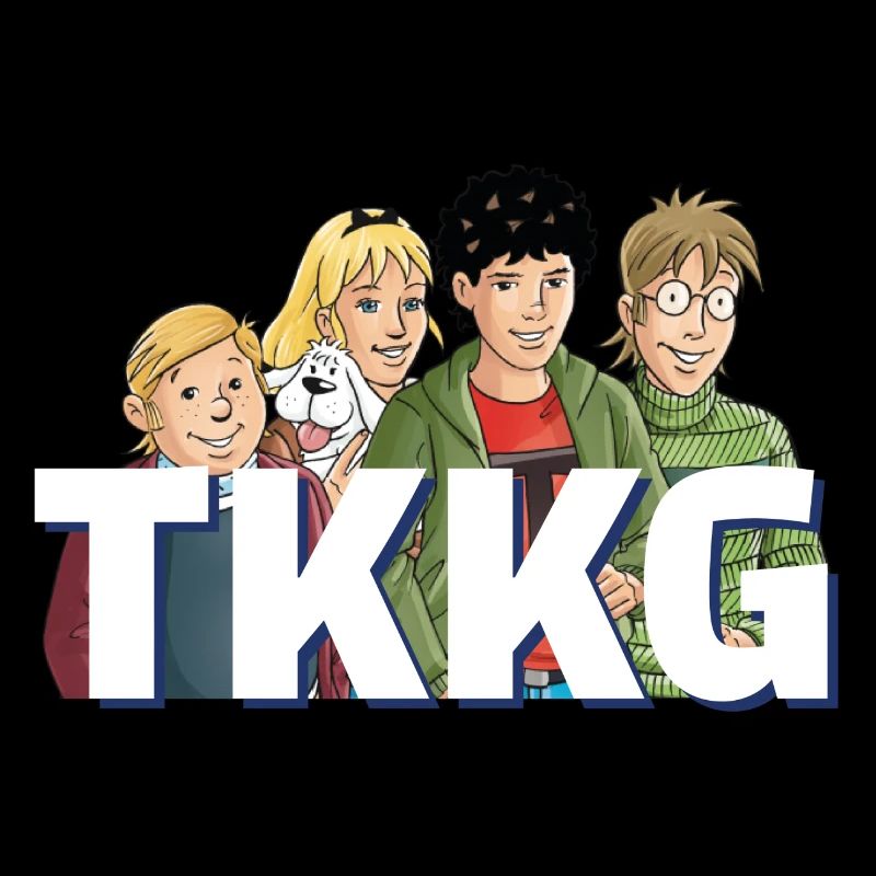 TKKG Logo Mit Der Bande