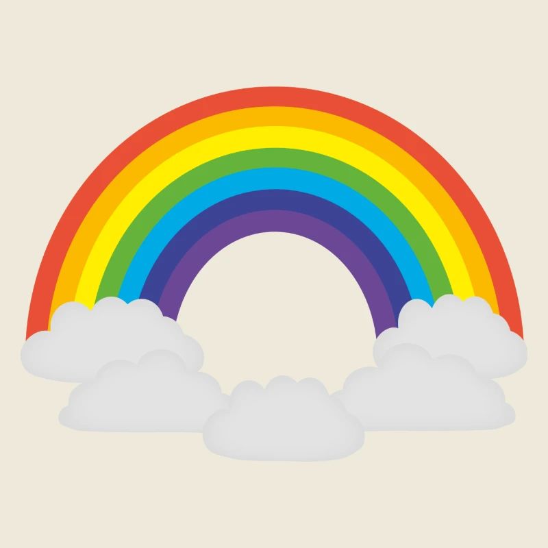 rainbow sun clouds weather rainbow sun cloud38