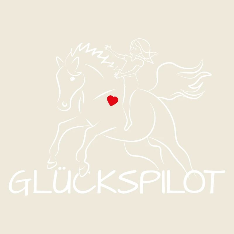 Glueckspilot weiss
