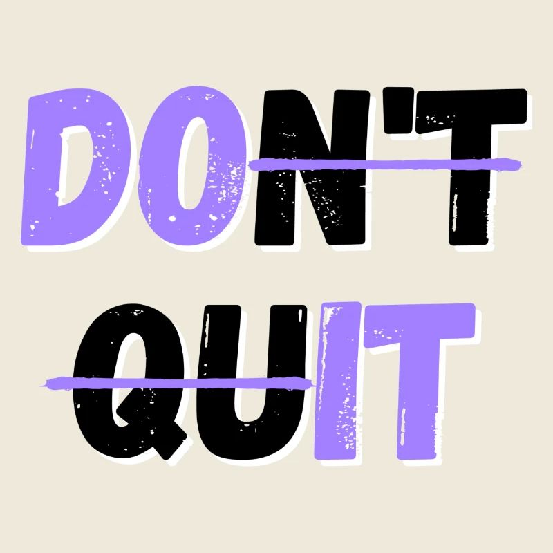 N’abandonnez pas! /Fais-le