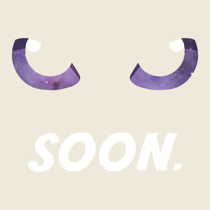 Yeux de chat violets bientôt