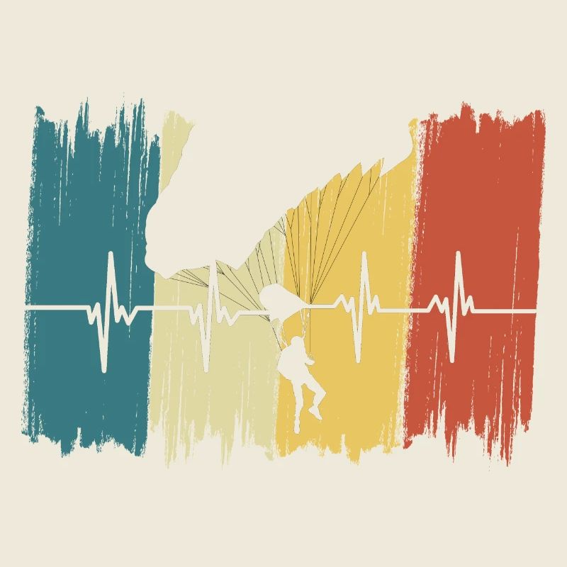 Vintage Parachute Heartbeat