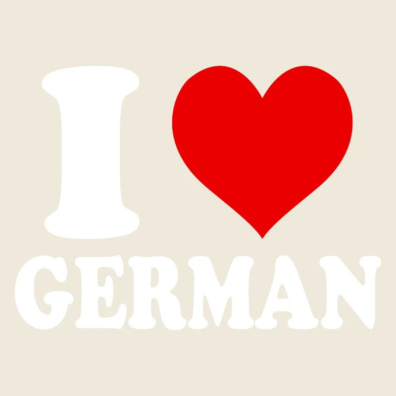 Ich liebe deutsches Herz lustig witzig