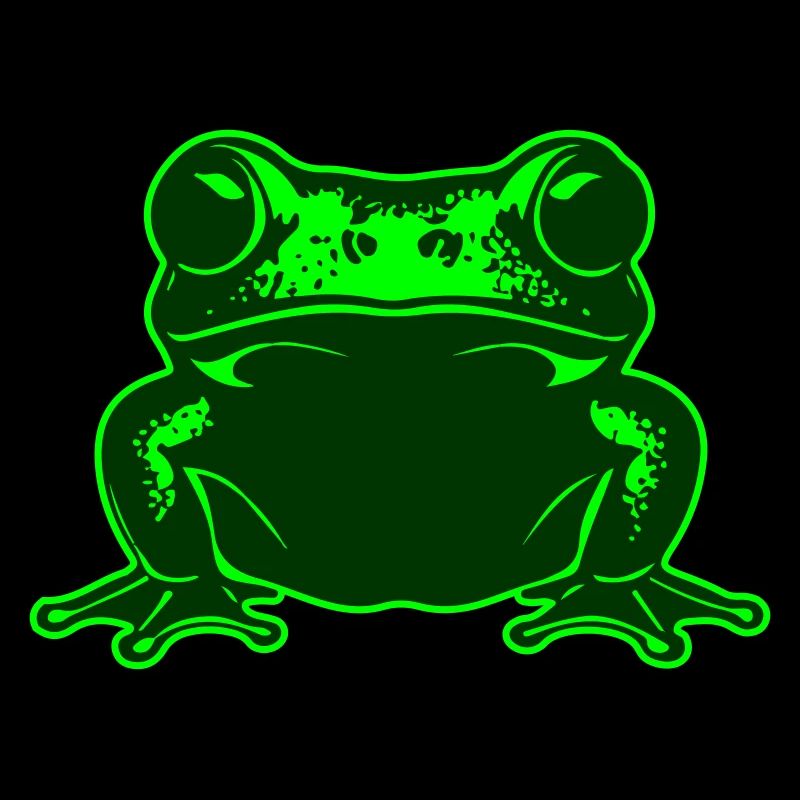 simple frog - Simple frog | Colors can be changed