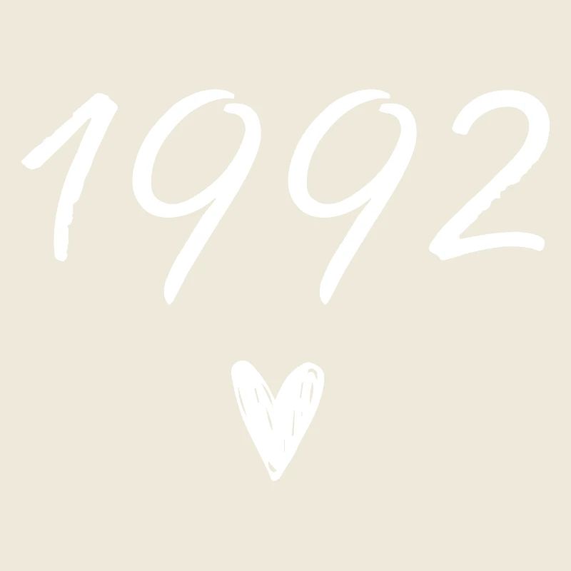 1992 coeur anniversaire