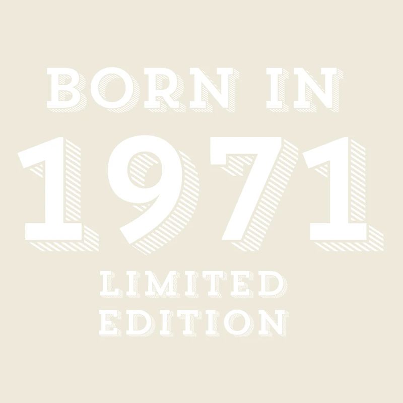 1971, année de naissance, born in 1971
