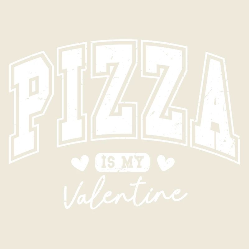 Cadeau de la Saint-Valentin La pizza est ma Saint-Valentin drôle