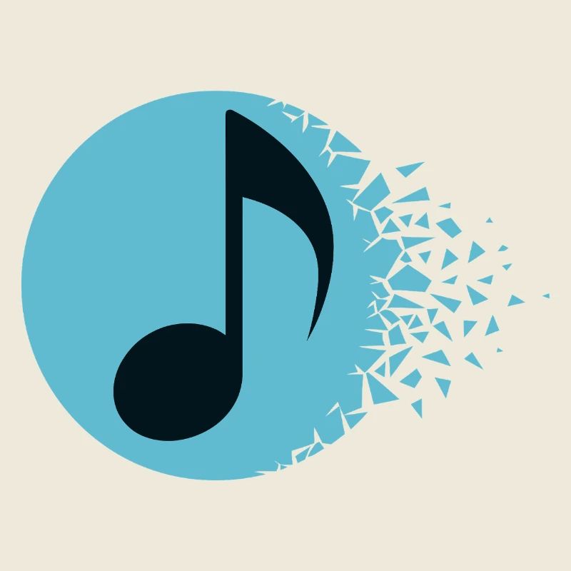 Éclat sonore abstrait