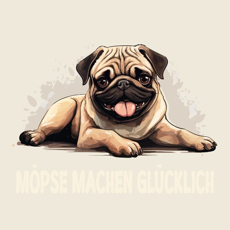 Glück ist… ein Mops im Leben!