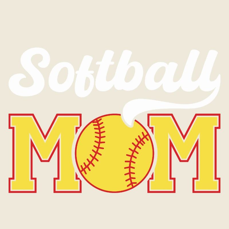Graphique de la fierté de maman de softball