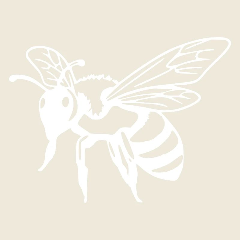 Bee white white bee