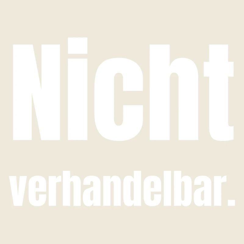 Non-negotiable