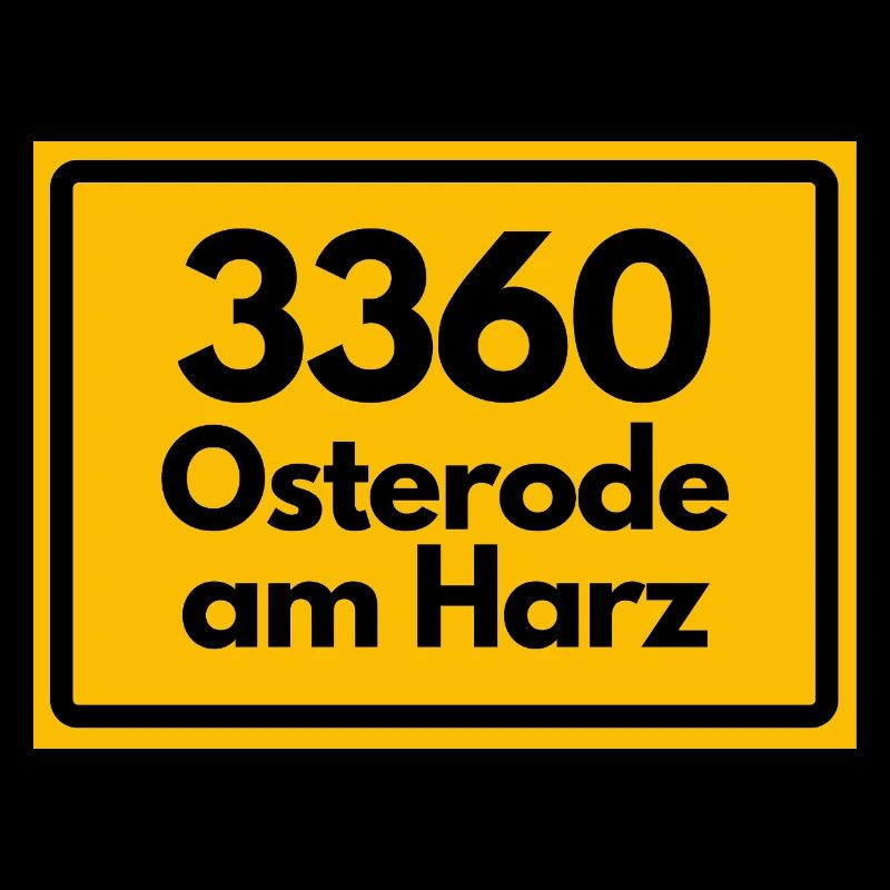 OLD POSTCODE POSTCODE RETRO 3360 OSTERODE HARZ