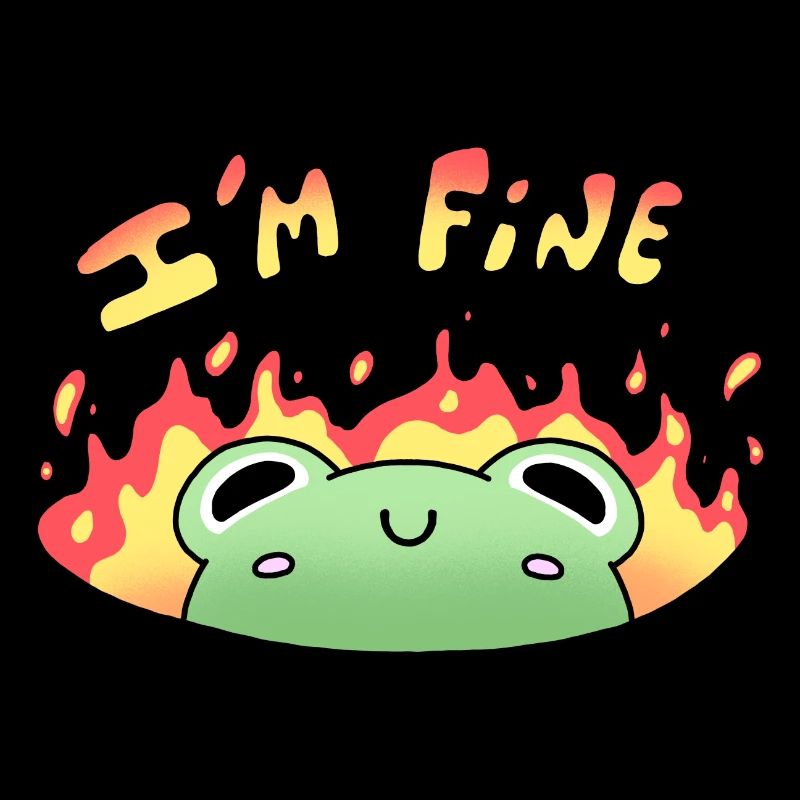 Grenouille « Je vais bien »