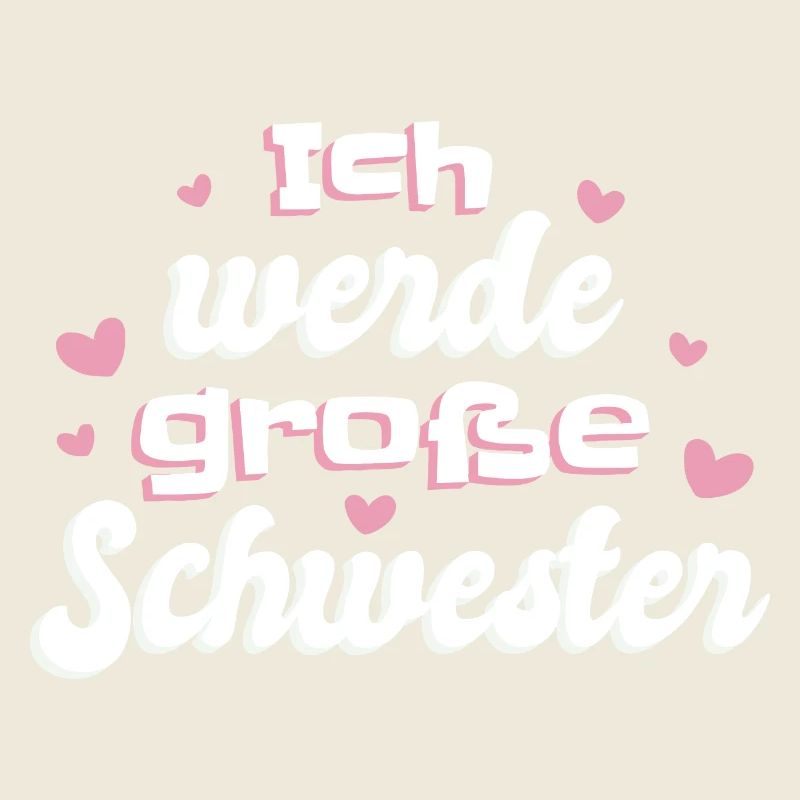 Liebevolle Schwester Botschaft