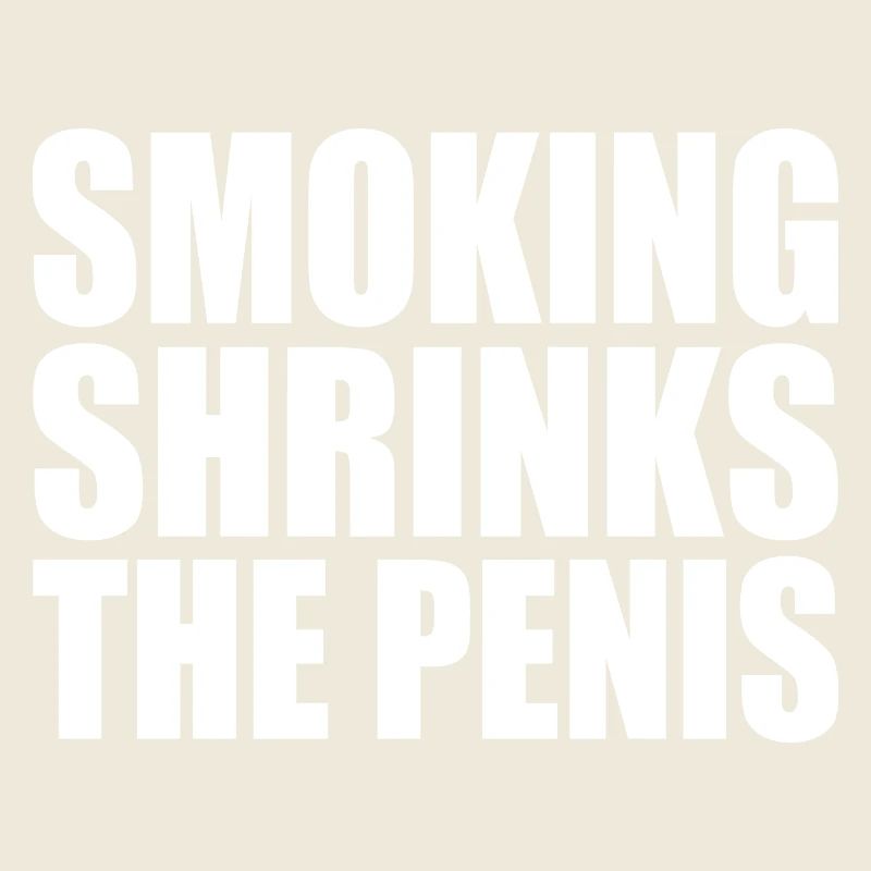 Smoking shrinks the penis
