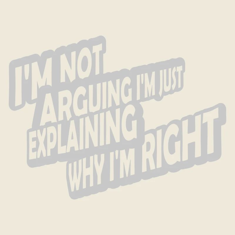 I m not arguing