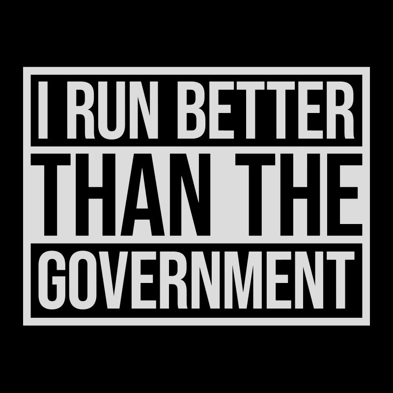 run better than government