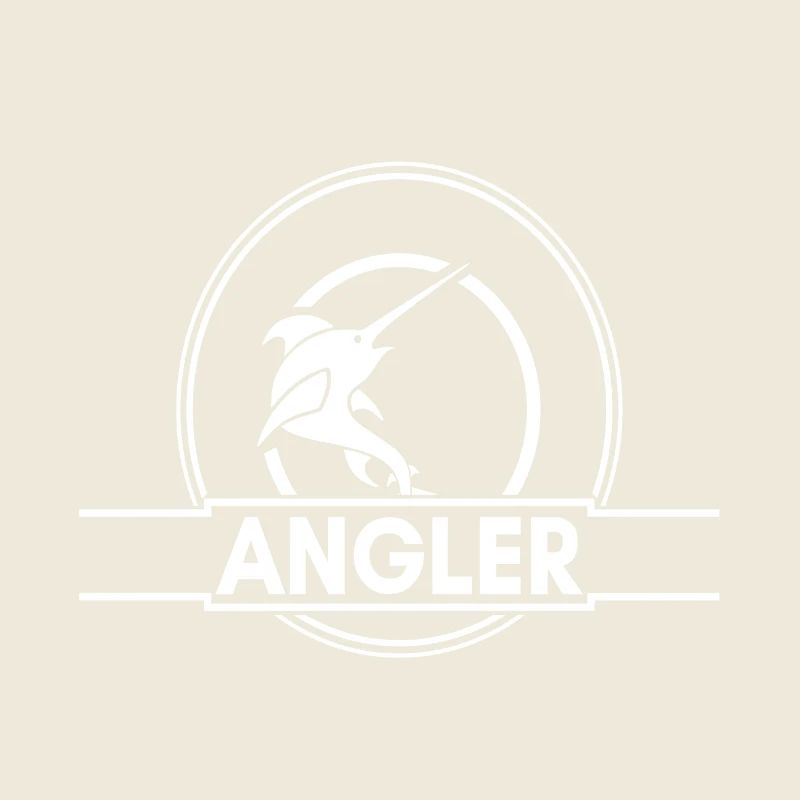 Angler - Weiß