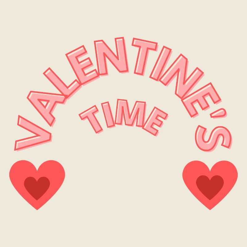 Uhrzeit zum Valentinstag