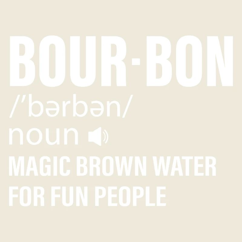 Bour-bon Magic Brown Water For Fun People Drinking