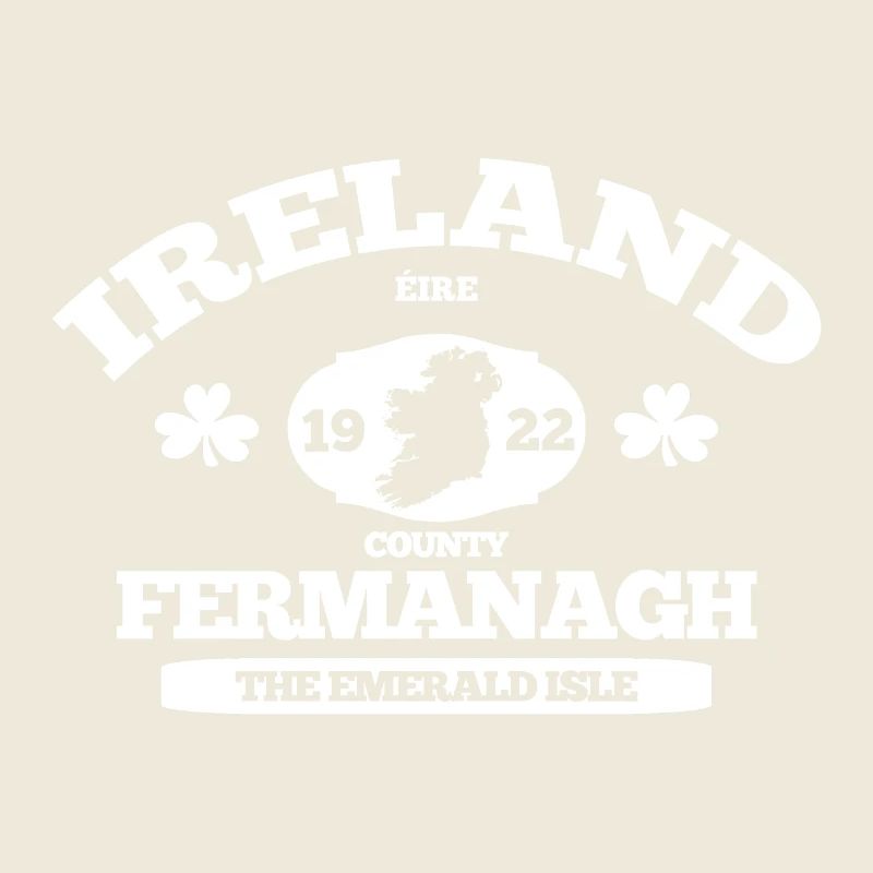 Fermanagh, Irland. Klassisches irisches Design