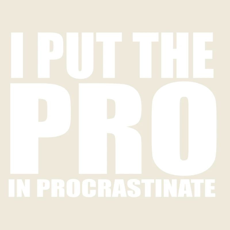 Procrastinate quote