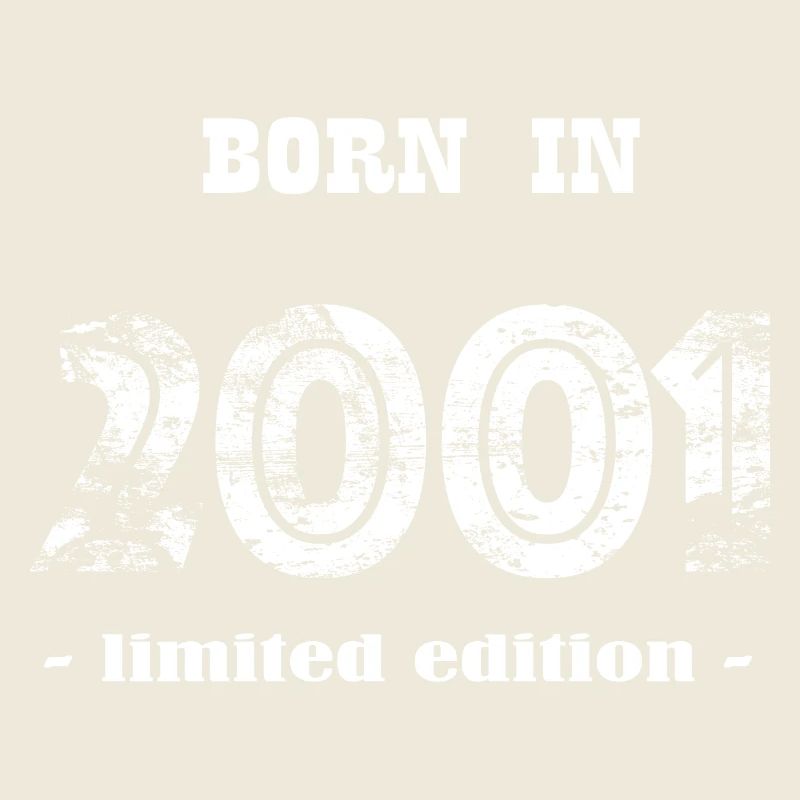 NÉ EN 2001 - édition limitée