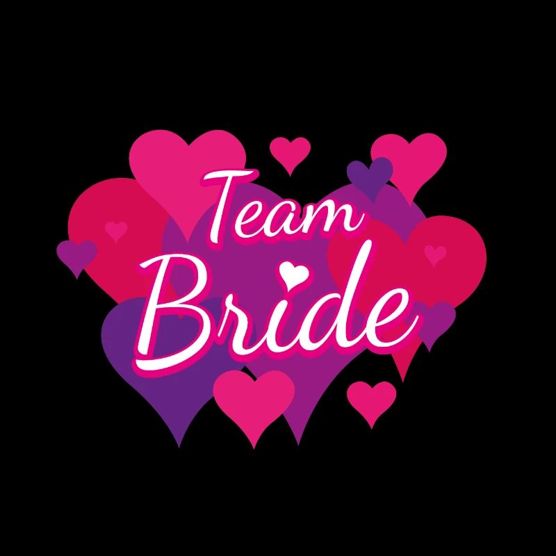 Team Bride Hearts