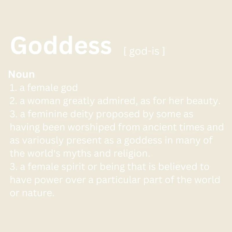 Goddess Dictionary