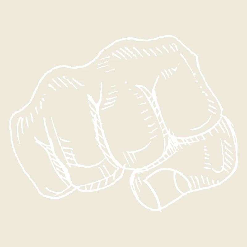 Fist Hand Comic Aggression