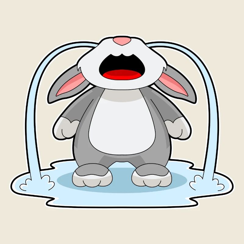 Bunny sad