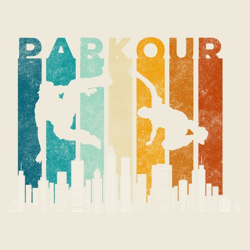 Parkour Running Courage Backflip